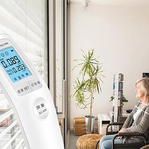 Air Quality Monitor Digital LCD Intelligent HCHO TVOC AQI Formaldehyde Detector Gas Analyzer Home Office Car Air Tester Kits