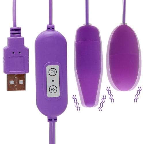 Realistic Dildo USB Double Vibrating Eggs 12 Frequency Multispeed G Spot Vibrator Single/Double Sex Toys for Women Adult Product