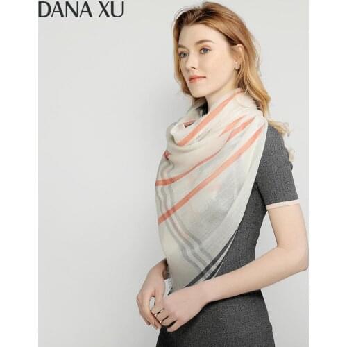 2020 New Women Cashmere Scarves Lady Winter Warm Soft Pashmina Shawls Wraps Wool Long Scarf Blanket Face Shield