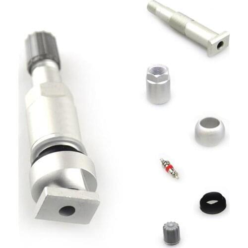 1PC Aluminum Alloy TPMS TPS Tire Pressure Sensor Valves Stem Tyre Pressure Monitoring System Gas Nozzle Support