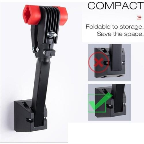Deemount Heavy Duty Wall Mount for Road Bike Storage Mechanical Repair MTB Bicycle Holder Stand Clamp Work Bracket 20KG Load