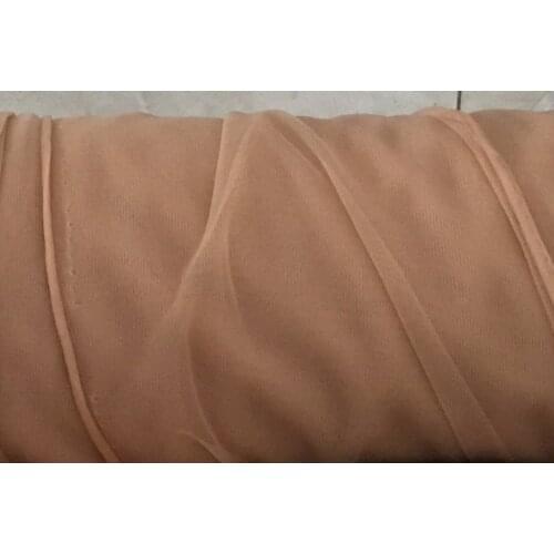 Skin nude super soft mesh fine tulle 160cm wide 2meters/lot good quality for skirt blouse tops tutu petticoat cloth