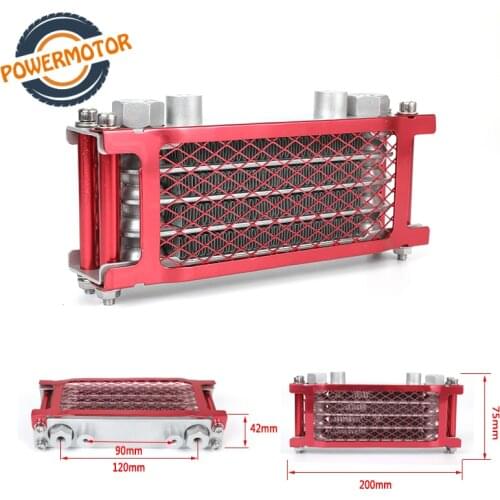 Motorcycle Radiator Universal Engine Oil Cooler Radiator Motocross Oil Cooler Cooling for For Monkey 110CC 125cc 140c