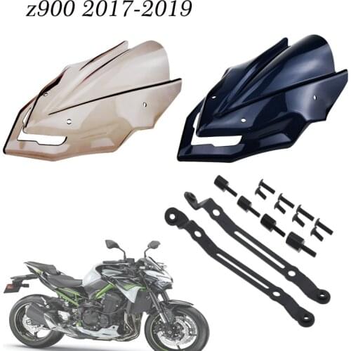 Motorcycle Windscreen Windshield For Z900 accessories 2017-2020 Wind Shield Screen Protector Parts