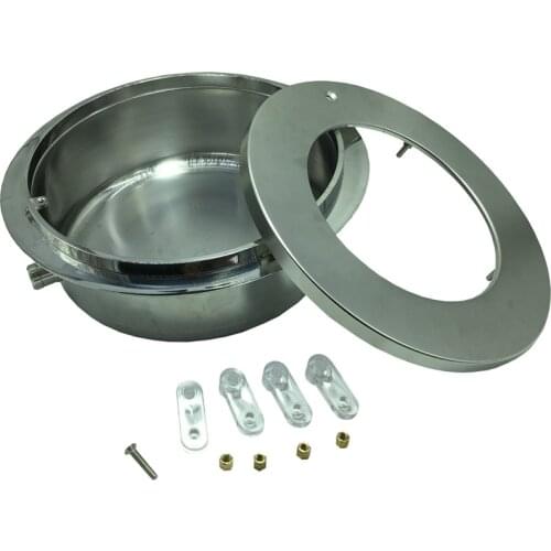 2 Years Stainless Steel House for Resin Filled RGB Pool Light IP 68 Waterproof, Concrete Pool