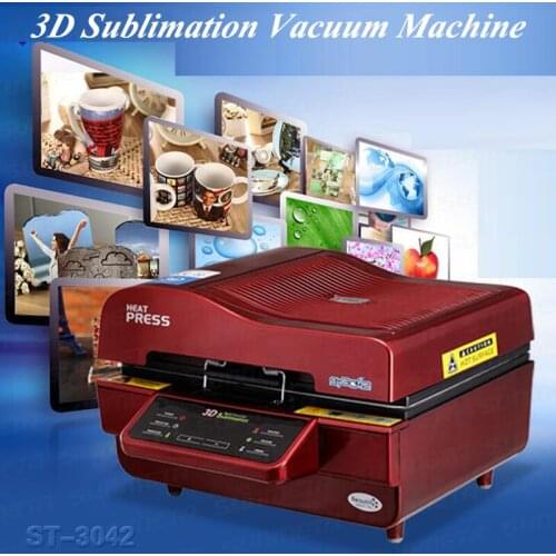 3D Vacuum Heat Transfer Machine 110v/220v 3D Multifunctional Sublimation Heat Press Machine for Mug Cup Phone Case ST-3042