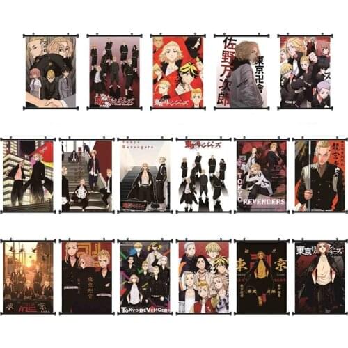 Anime Tokyo Revengers Painting 20*30CM Scroll Poster Home Wall Decoration