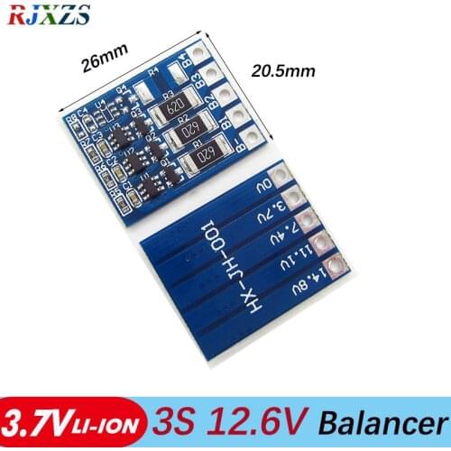 3S 4.2v li-ion lipo balancer board balncing board full charge battery balance board