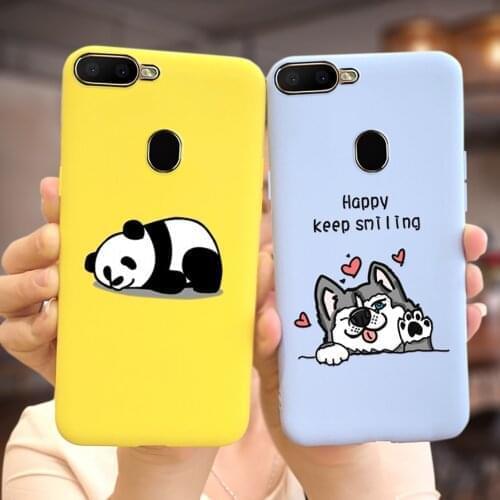 For Oppo A5s Case Oppo AX5s CPH1909 CPH1920 CPH1912 Soft Slim Cute Candy Painted Cover For Oppo A5s AX5s Phone Cases Full Bumper