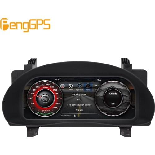 Digital Dashboard Panel For Toyota Corolla 2014-2017 Virtual Instrument Cluster Cockpit LCD Speedometer Multimedia Headunit GPS