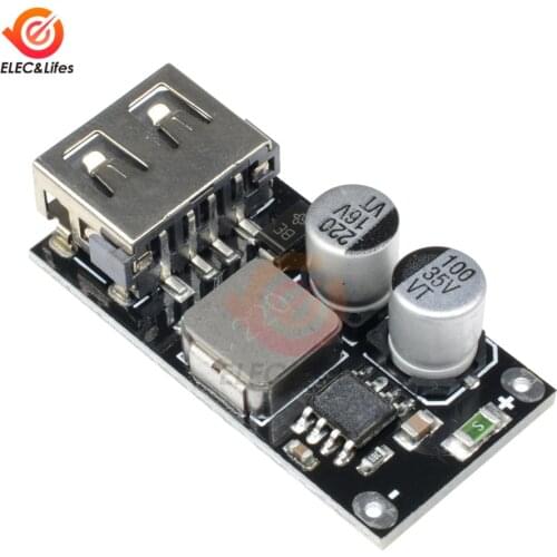 DC-DC Buck Converter Charging Step Down Module Voltage Regulator 6V-32V to Fast Quick Charger Circuit Board 3V 5V 12V