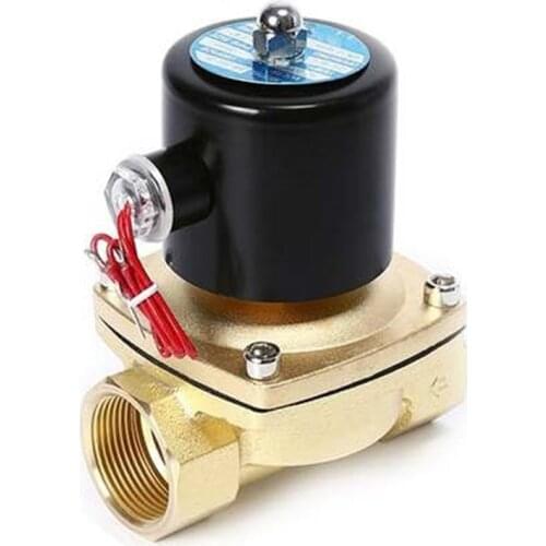 1/4" 3/8" 1/2" 3/4" 1" Electric Solenoid Valve DN8 DN10 DN15 DN20 DN25 N/C Pneumatic Valve for Water Oil Air DC12V/dc24V/ac220V