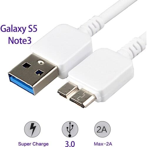 Micro USB 3.0 Cable Quick Data Sync Charging Wire For Samsung Galaxy S5 SM-G900H Note3 N9006 N9005 N900 N9009 N9008 3200mAh