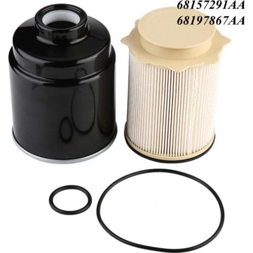 Yubao Diesel Fuel Filter Kit for Dodge Ram 6.7 Cummins 2500 3500 4500 5500 2013-2019 68065608AA 68197867AB