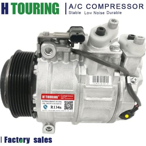 For Mercedes A0008307200 7SAS17C Auto ac compressor 7pk for Mercedes Benz W222 W212 W207 W166 Compressor