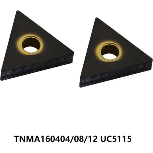 Original 10pcs Lathe Cutter TNMA 160404 160408 160412 TNMA160404 TNMA160408 TNMA160412 UC5115 CNC Carbide Inserts Turning Tools