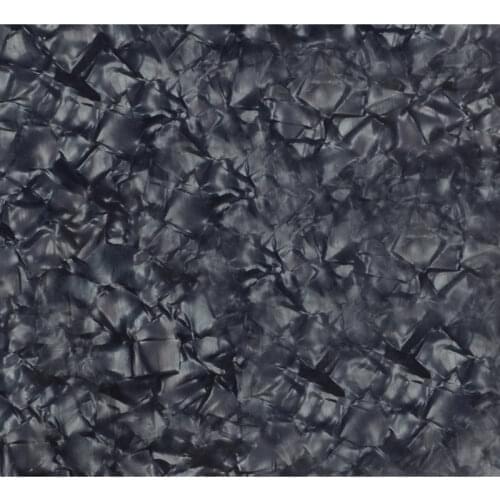 Pleroo Custom Guitar pickgaurd - DIY Acoustic Guitar Pick guard Blank sheets Guitar Parts, Black Pearl