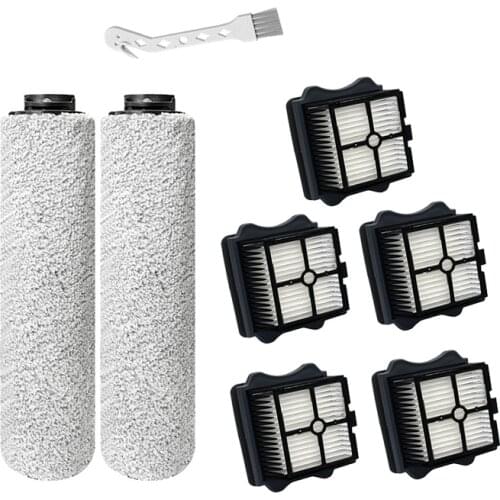 Brush roller Filters for TINECO iFLOOR Floor One S3 iFLOOR3 Cordless Vaccuum Hard Floor Replacement Vacuum Cleaner Parts