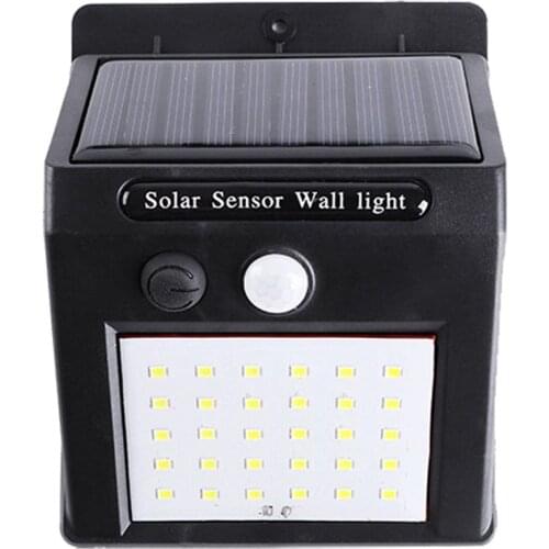 20/30 LED Solar Power Light PIR Motion Sensor Solar Garden Lights Outdoor Waterproof Energy Saving Wall Yard Lamps