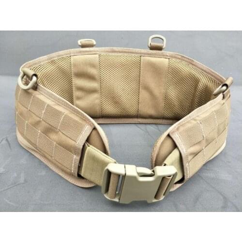 Tactical Raiders Soldier MOLLE suspension CS heavy waisted imported Wolf brown waterproof fabric