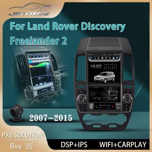 13.6"PX6 Tesla Style Android Universal Car radio For Land Rover Discovery Freelander 2 Car Multimedia DVD Player Stereo receiver