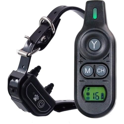 Waterproof Rechargeable Remote Shock Pet Dog Training Collar 2 dog Trainer nf