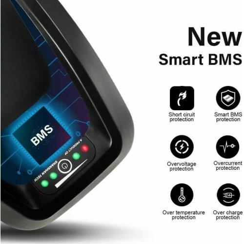 48V 500W Electric Bicycle Battery Pack 13S 5P 20Ah Built-In Power Supply INR BMS 18650 Battery DIY Mid-Drive Bicycle