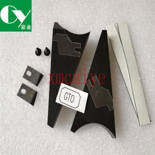 GTO52 fountain spare parts gto ink duct end blocks for offset printing machine Black