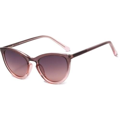 Women TR90 Cat Eye Sunglasses Luxury Brand Design Fashion Lady Sun glasses Vintage Shades UV400 Eyewear Oculos Gafas De Sol