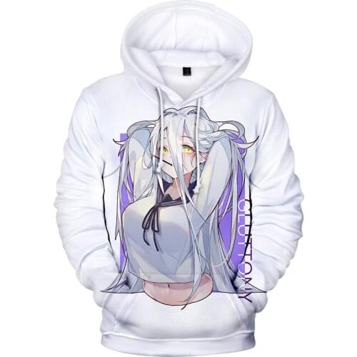 Autumn Palpitations 3D Ladies Sweatshirt Japanese Anime Childrens Hoodie Pullover Girls Street Hoodie 3D Manga "Seven Killers"