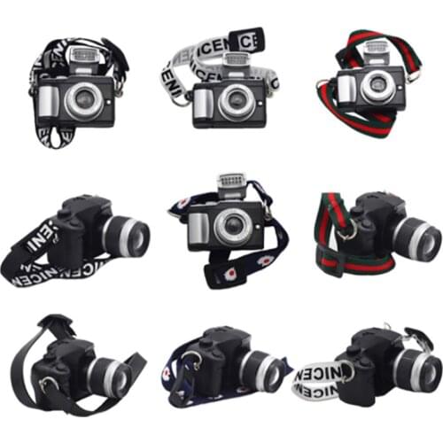 1PC Doll Toys Camera Mini Simulation Cameras for Dolls House Decoration Accessory