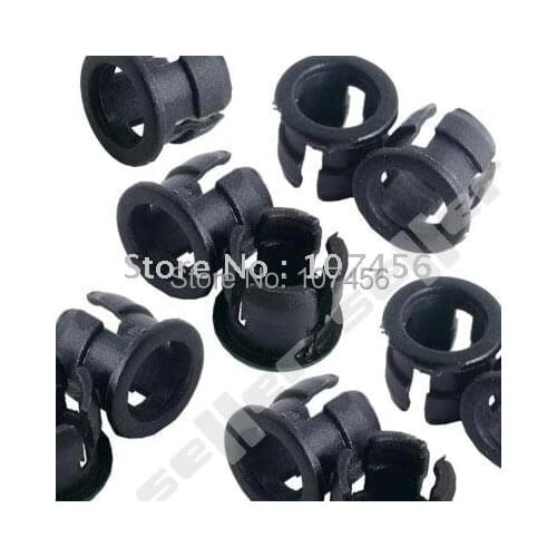 100pcs 3mm Plastic Black LED Clip Holder Display Panel 3mm led cover free shipping