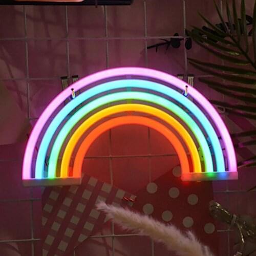 50% Dropshipping!USB LED Neon Sign Light Flamingo Night Light Xmas Party Wedding Decoration Night Light Home Neon Lamp