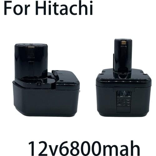2021For Hitachi EB1214S DS12DVF3 Rechargeable Battery 12V 6.8Ah Ni-MH Cordless Drill Batteria EB1212S EB1220BL EB1214L EB1230