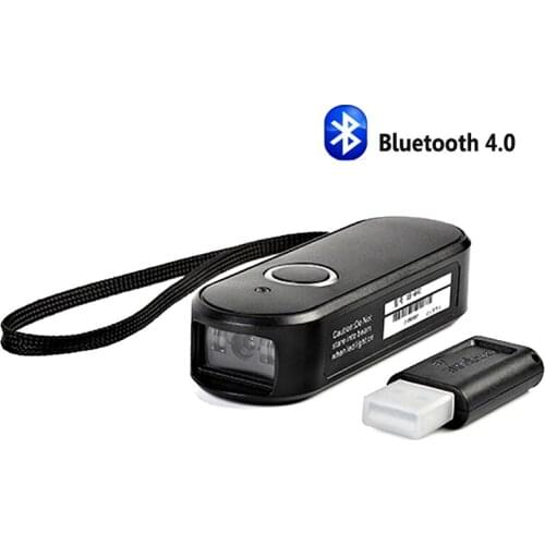 Wireless Bluetooth 1D Mini Barcode Scanner Image Reader for Warehouse/Logistics XB-M40