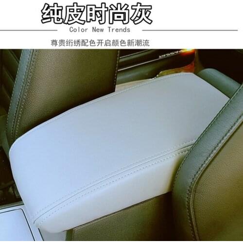 Car Center Console Armrest Box Cover DIY Leather Protection Pad for Honda Civic 8th Gen 2006 2007 2008 2009 2011