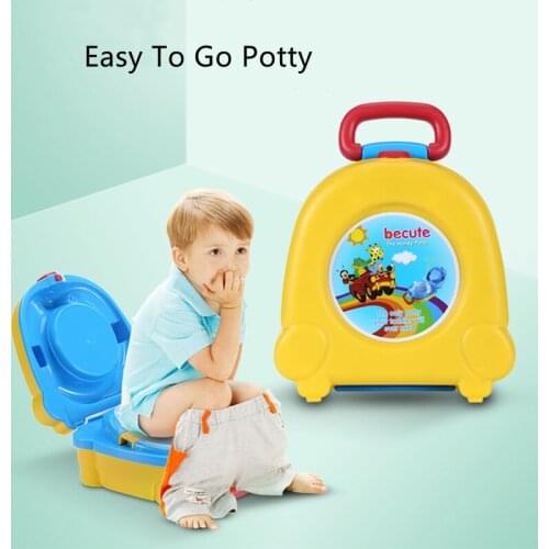Baby Toilet Cute Portable Travel Baby Potty Car Squatty Potty Child Pot Training Girls Boy Potty Kids Toilet Seat Childrens Pot
