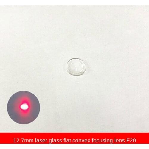 Diameter 12.7 Focal Length 20 Glass Plano Convex Focusing Lens Laser Diode Laser Module Collimating Optical Lens