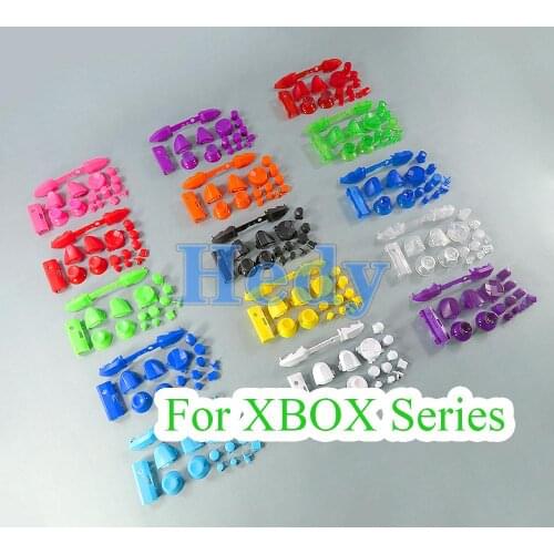 10sets Full Set LB RBumper RT LT Trigger Buttons Button Mod Kit For Microsoft Xbox XBOX Series S X Controller Analog Stick Dpad