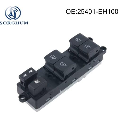 LHD Master Power Window Switch 25401-EH100 For 2006-2007 Infiniti M35 M45