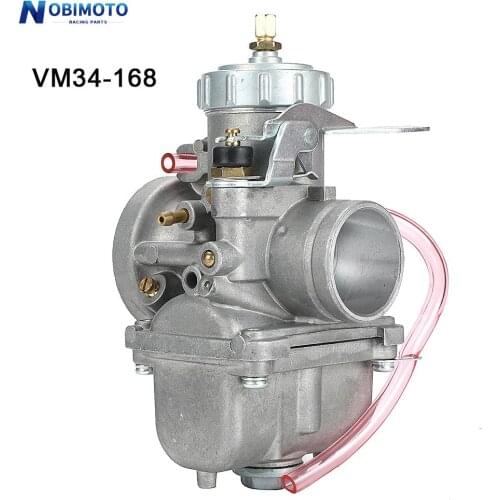 Motorcycle VM34 34 mm Carburetor Aluminum Alloy For Mikuni VM34-168 42-6015 VM34SC Round Slide Carburetter Motocross