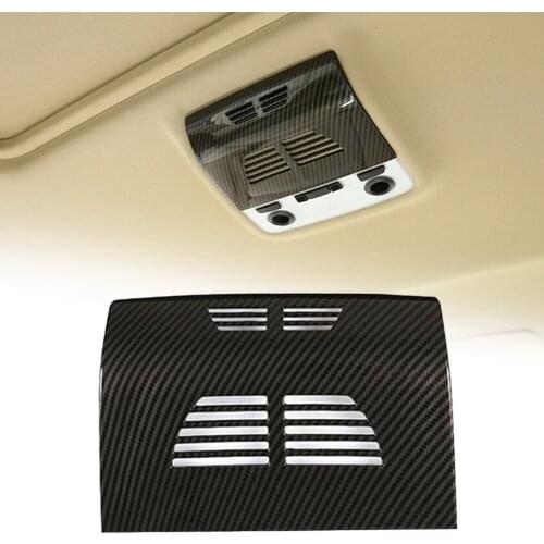 New Arrival Carbon Fiber Black Rear Reading Light Frame Cover For BMW 3 Series E90 E91 E92 2005-2012 Car Interior Accessories