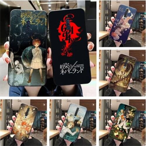 Promised Neverland Poster Phone Case For Oppo A5 A9 2020 Reno2 z Renoace 3pro A73S A71 F11