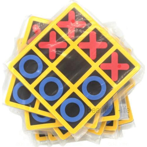 1 Pcs Parent-Child Interaction Leisure Board Game OX Multifunctional Chess Funny Developing Intelligent Educational Toys