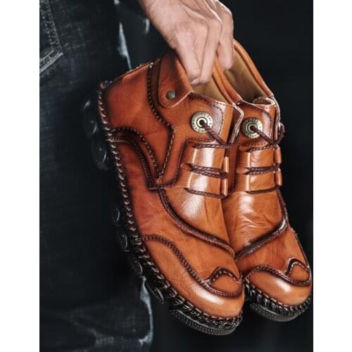 Leisure Shoes Casual Male Shoe Leather Shoes Men Sport Man Fashion Black Zapatos Casuales Para Hombre Loafers For Sapatos