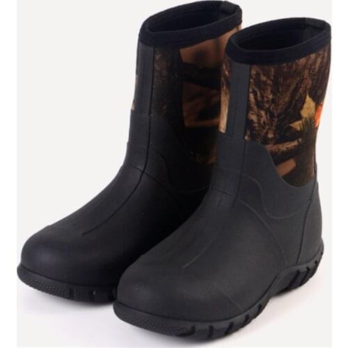 Fly Fishing Waders Rubber Shoes Rock Fisher Waterproof Rain Boots 2021 New mens womens Water Shoes Rainboots Ankle Boots Flats