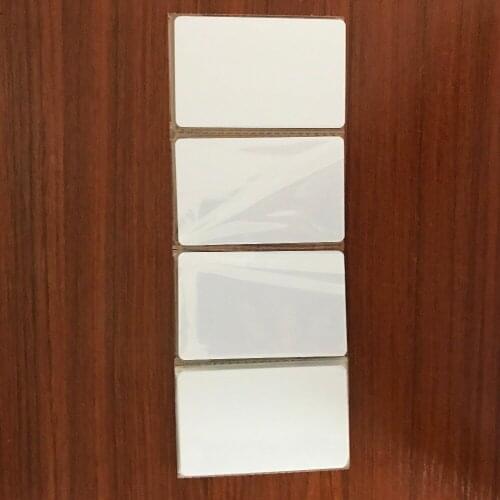 UHF RFID smart white Card with Dual Frequency LF+UHF 125KHz & 915MHz Compound ID card passive tag 200pcs/lots