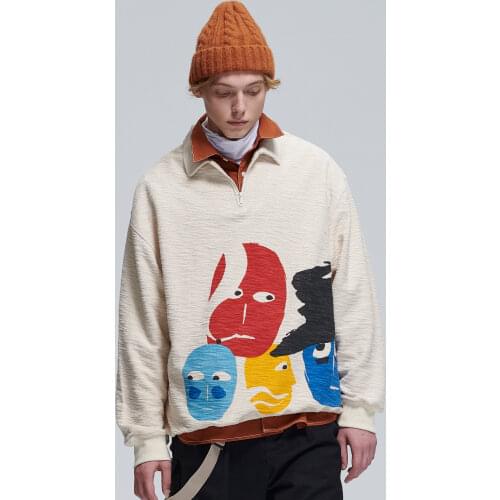 UZZ Men's Printed Hoodies