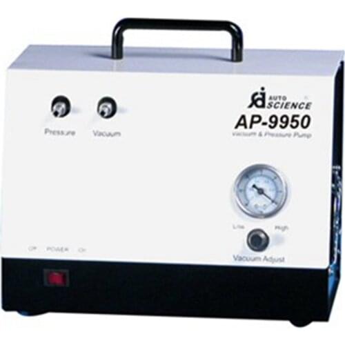 AP-9950 hands-free oil diaphragm vacuum pump adjustable pressure 50 l / min 0-80kpa 180W 220V / 50Hz