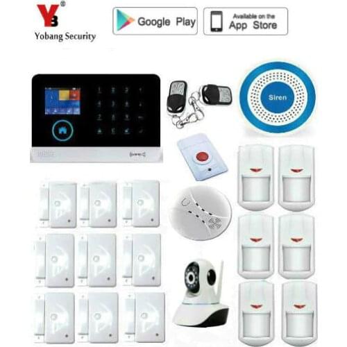 Yobang Security Wireless wifi GSM Alarm System For Home Wireless Security Alarm System Sensor Alarm Systems Security